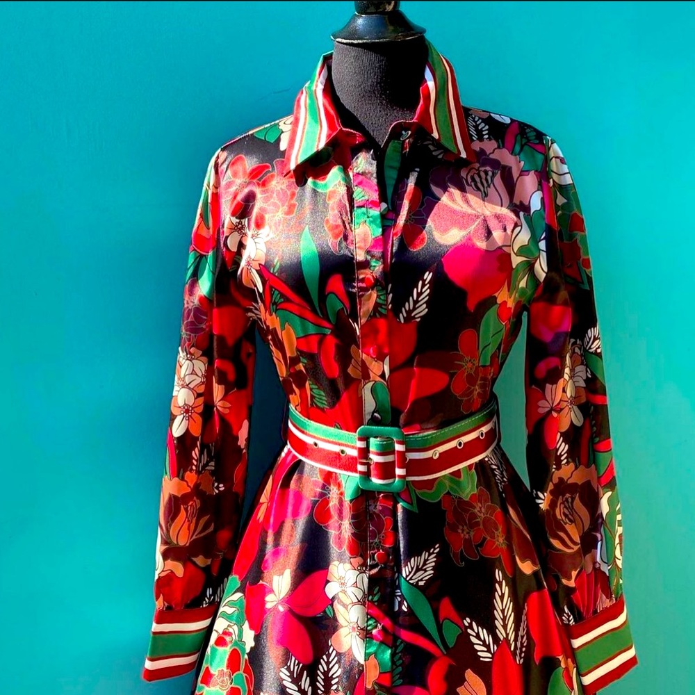 Size Large floral dress